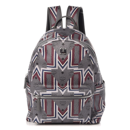 MCM Visetos Gunta Medium Stark Backpack Phantom Grey 1 of 9