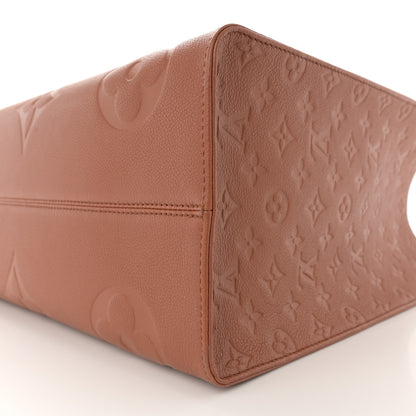 Louis Vuitton Empreinte Monogram Giant Onthego GM Cognac 9 of 9