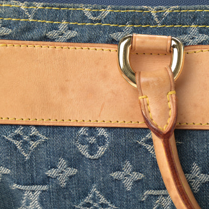 Louis Vuitton Monogram Denim Neo Speedy Blue 13 of 14