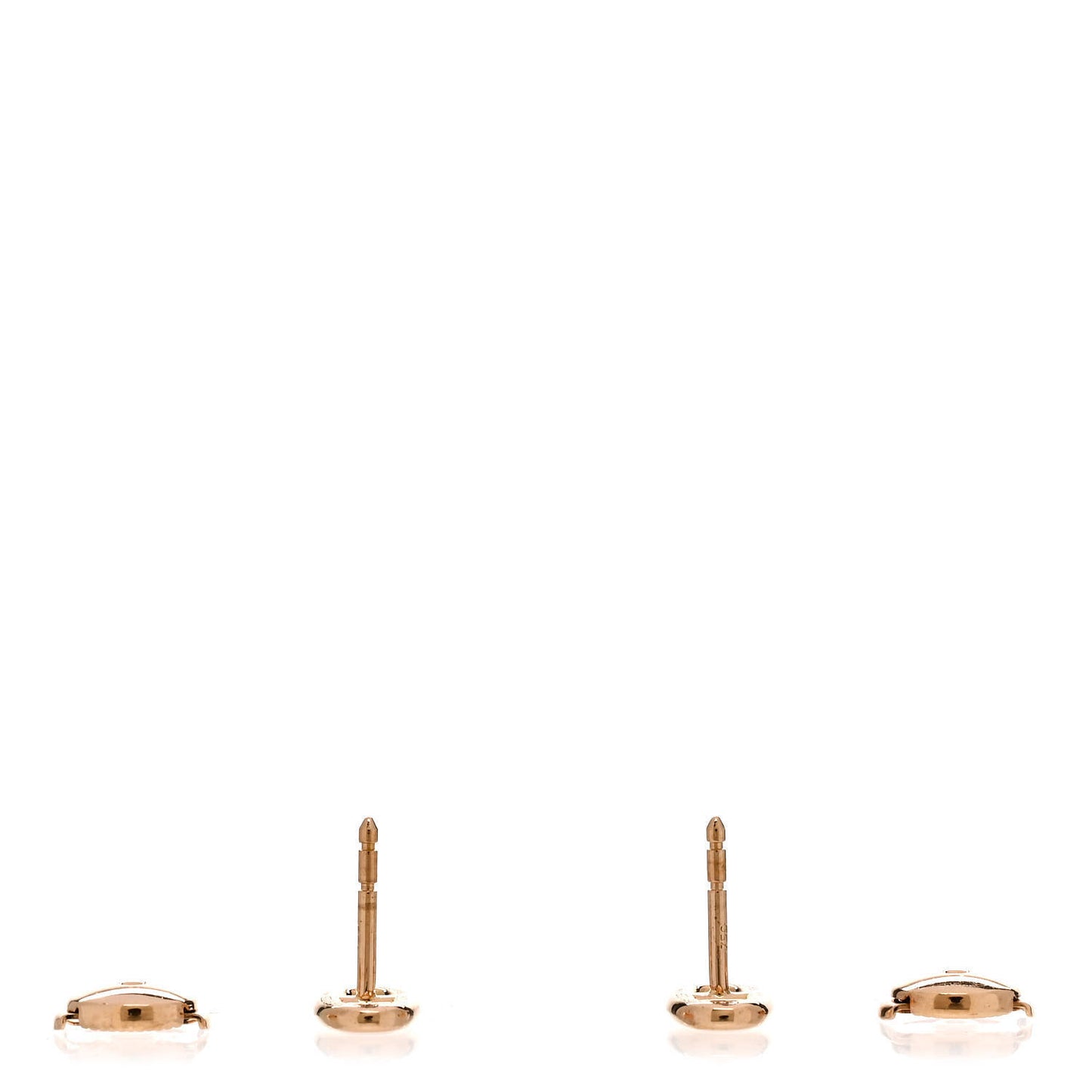 18K Rose Gold TPM Farandole Stud Earrings