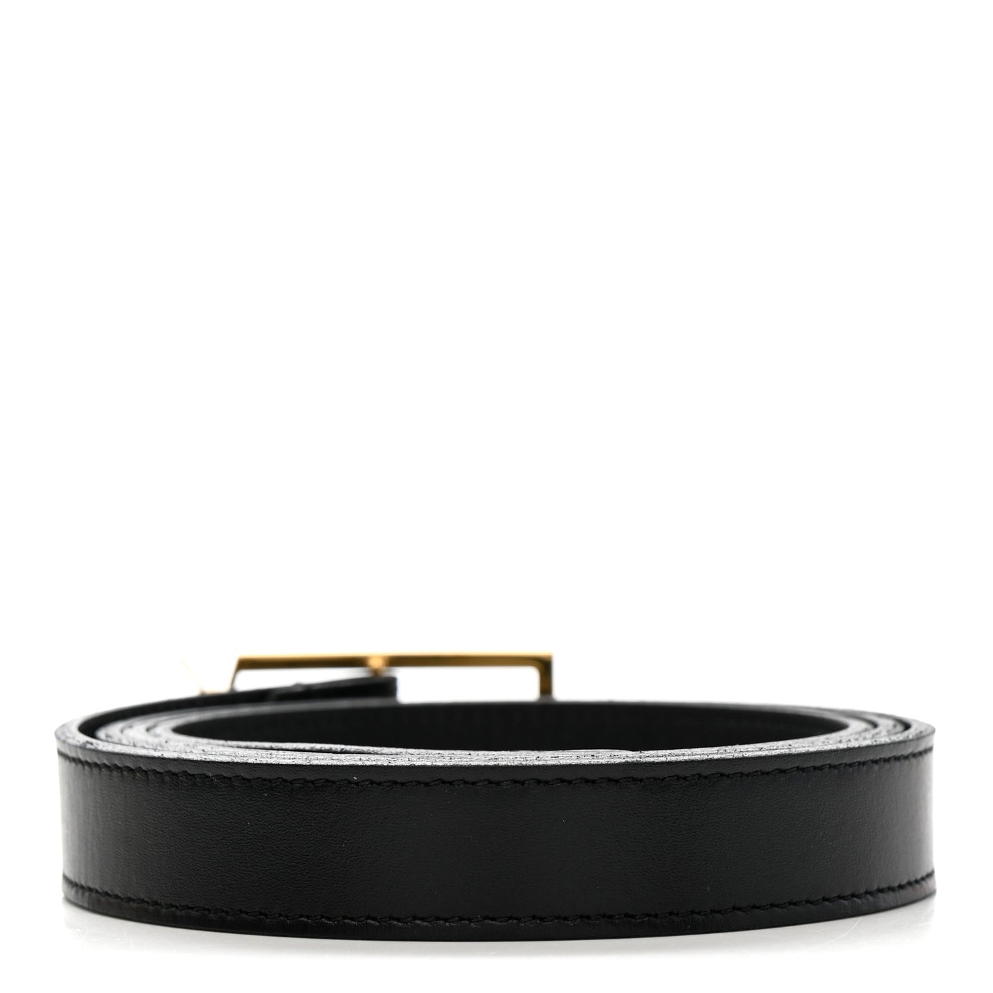 Calfskin Monogram Cassandre 95 38 Belt Black