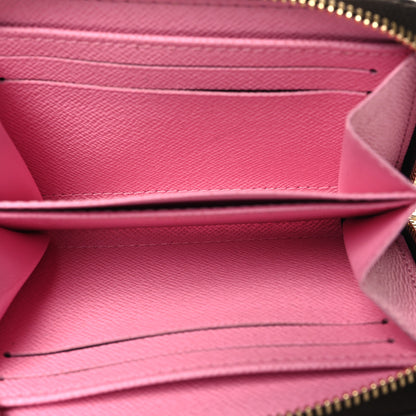 Louis Vuitton Damier Ebene 2022 Christmas Animation Paris Zippy Coin Purse Pink 5 of 7