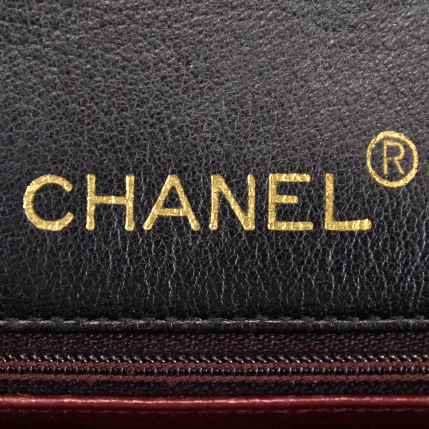 Chanel Lambskin Quilted Small Half Moon Flap Black 9 of 14