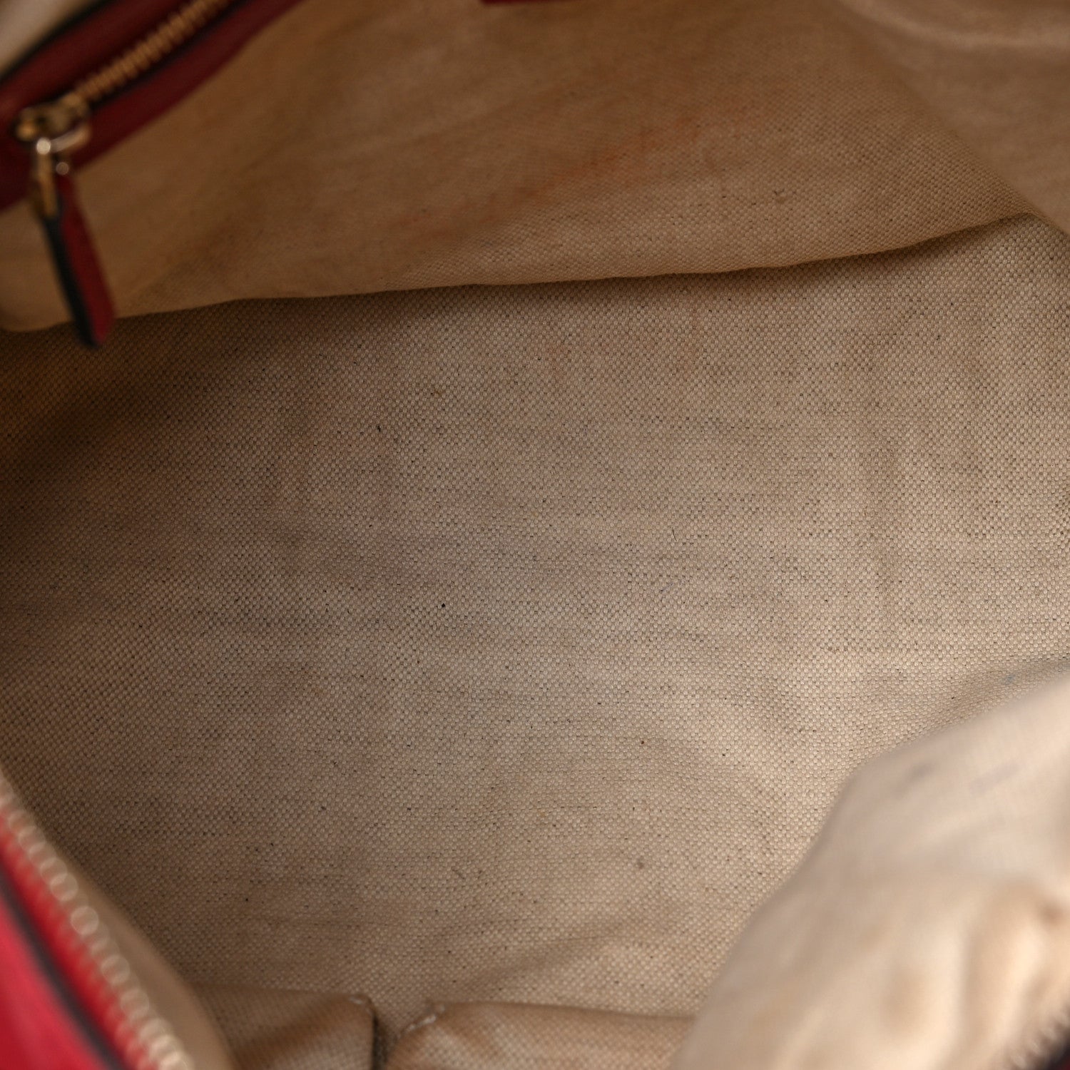 Gucci Calfskin Microguccissima Trim Medium Boston Raspberry Red 5 of 10