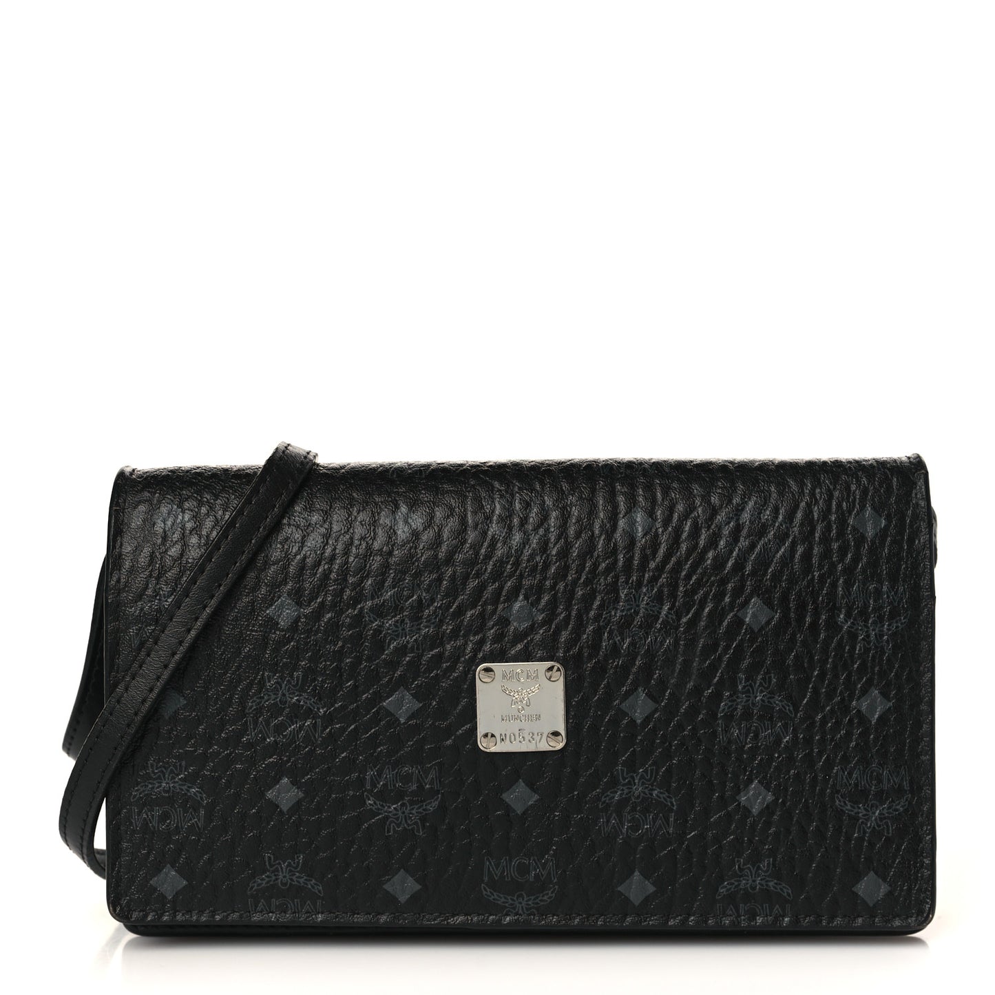 Visetos Chain Wallet Crossbody Black