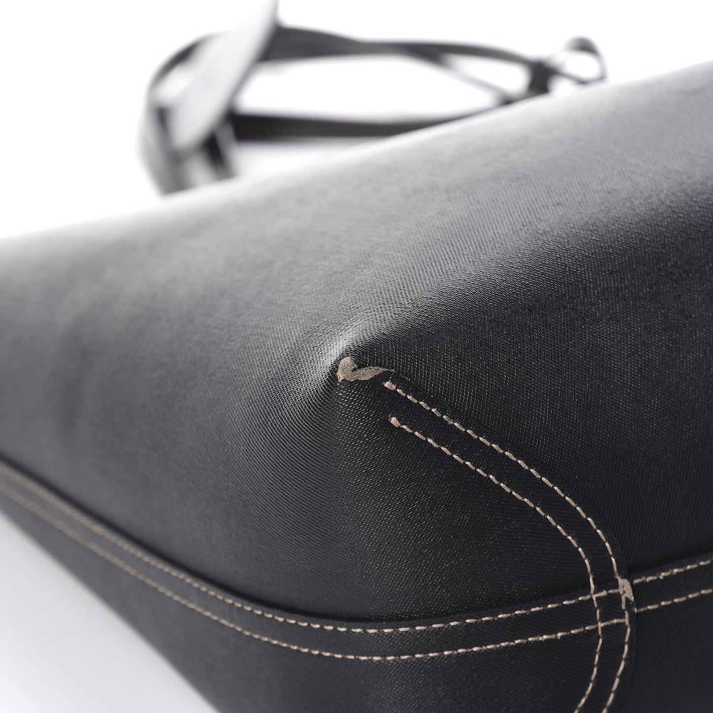 Calfskin GG Supreme Monogram Medium Reversible Tote Black