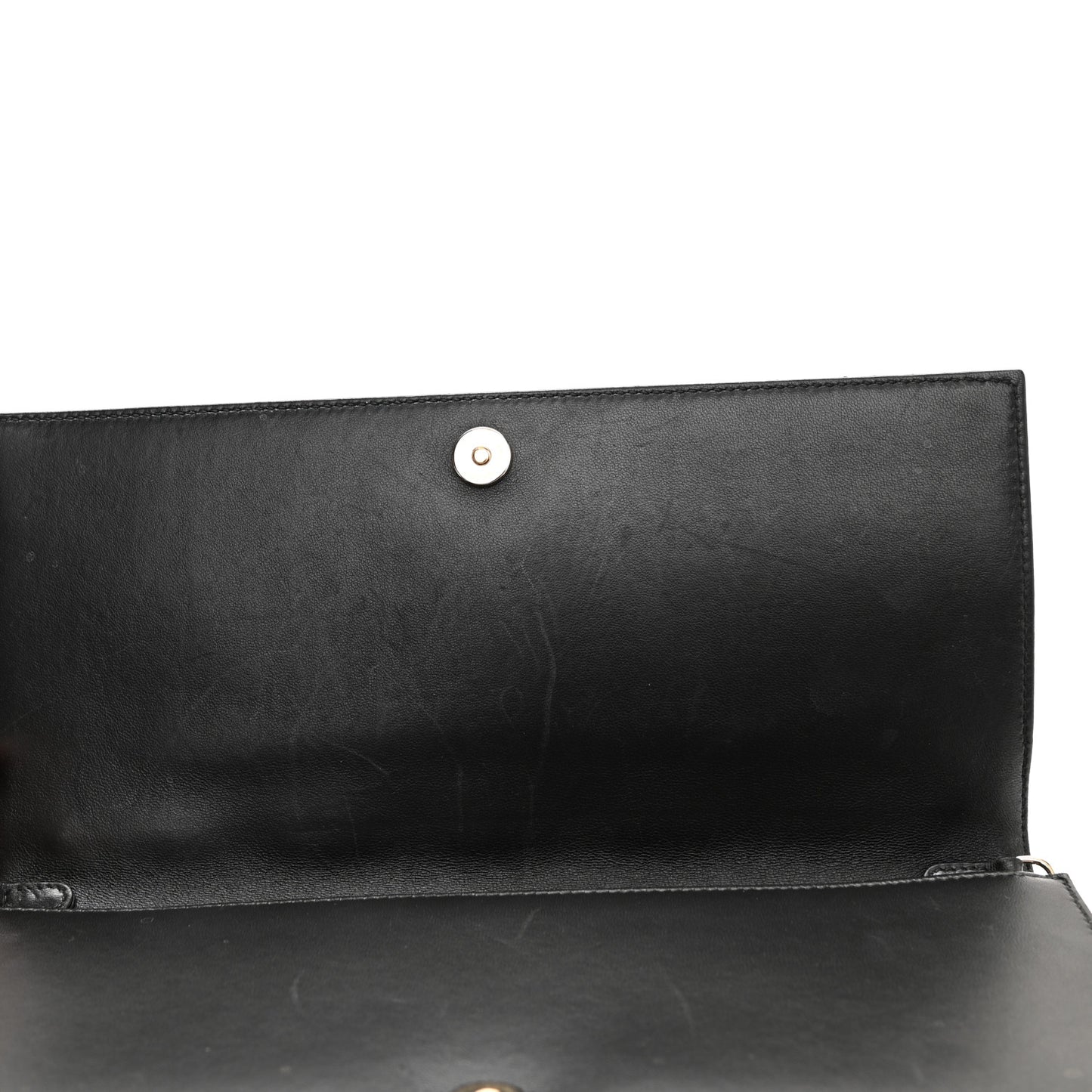 Lambskin Cannage Lady Dior Convertible Clutch Black