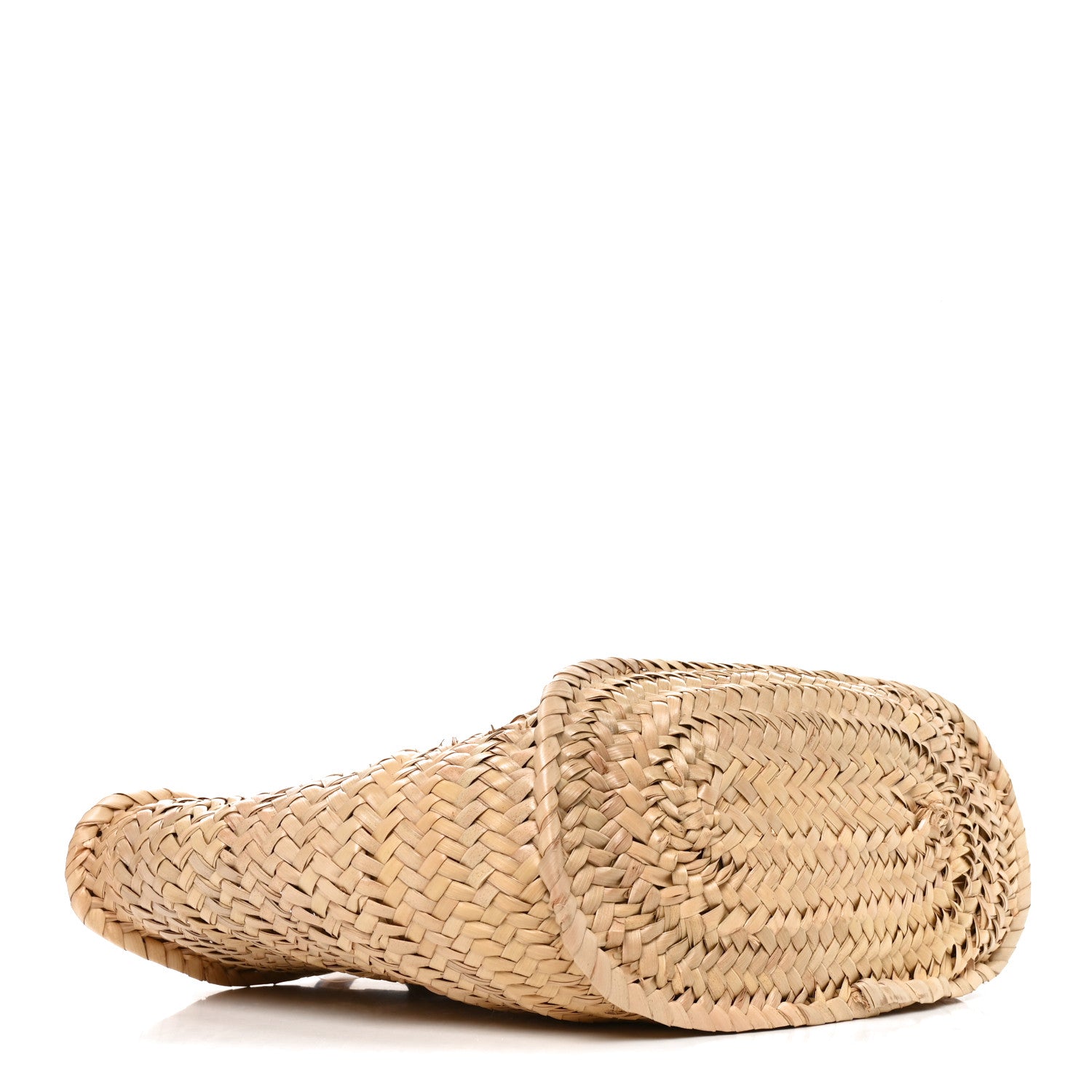 Loewe Raffia Large Basket Tote Bag Natural Tan 4 of 9