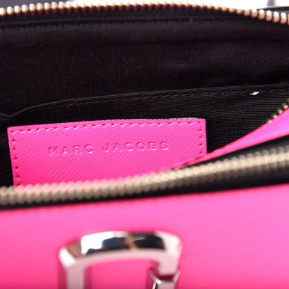 Marc Jacobs Saffiano Small Snapshot Camera Bag Pink 7 of 10