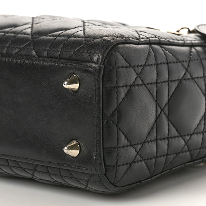 Christian Dior Lambskin Cannage Small My ABCDior Lady Dior Black 8 of 8