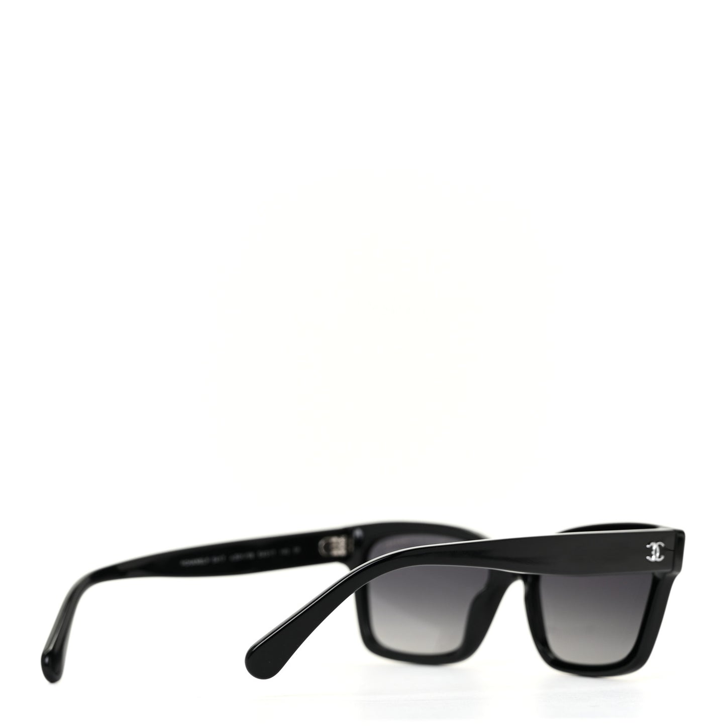 Acetate Polarized Square Sunglasses 5417 Black