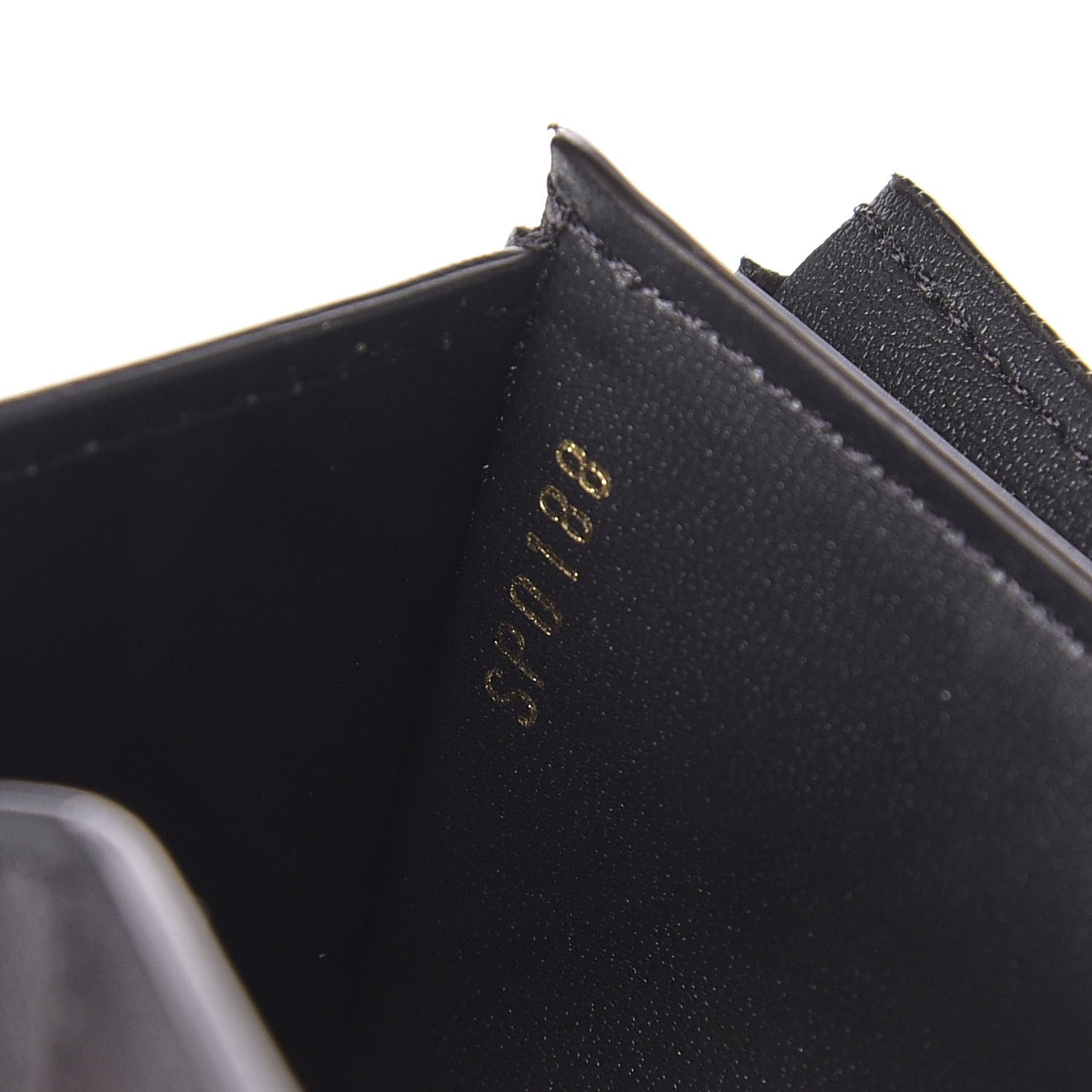 Louis Vuitton Monogram Flower Lock Compact Wallet Black 8 of 8