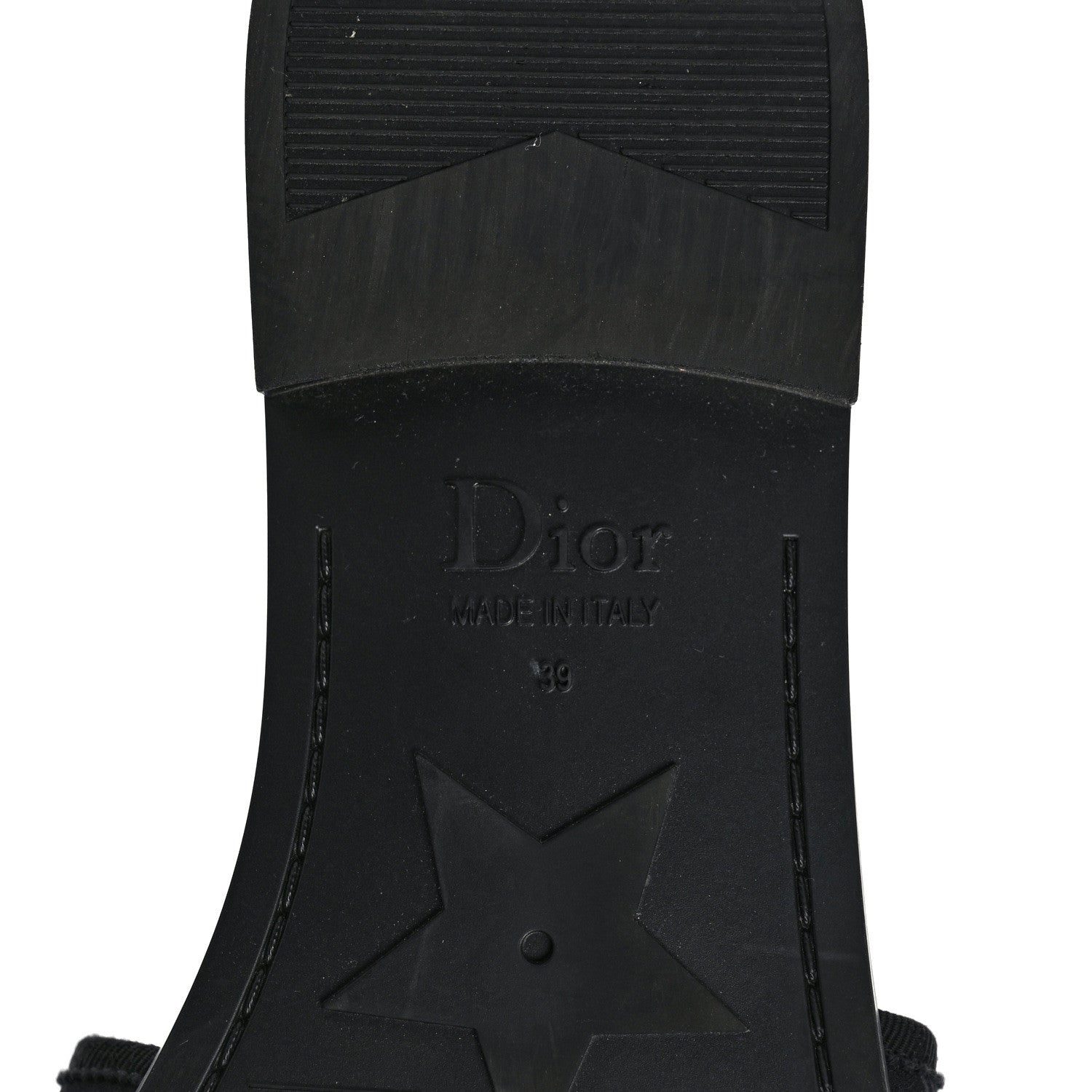 Christian Dior Technical Stretch Fabric Camouflage Dio(r)evolution Slide Sandals 39 Black Military 6 of 8