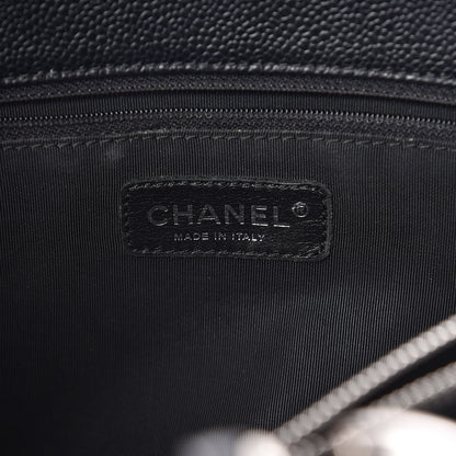 Chanel Caviar Quilted Grand Shopping Tote GST Black 6 of 9