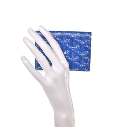 Goyard Goyardine Business Card Holder Sky Blue 2 of 8