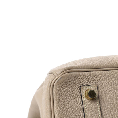Hermes Togo Horseshoe Birkin 35 Gris Tourterelle Ardoise 8 of 18