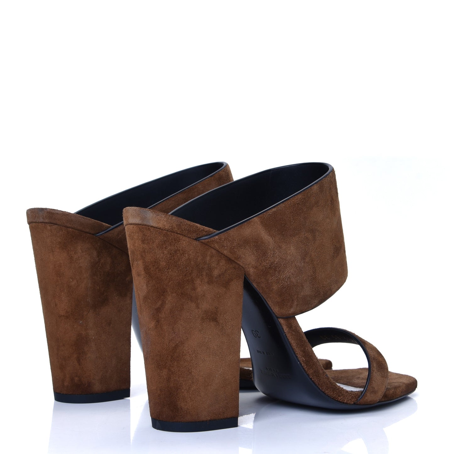 Suede Oak 100 Mule Sandals 39 Land