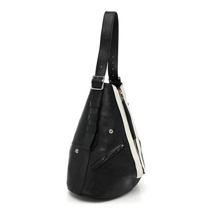 Alexander McQueen Calfskin Zipper Shoulder Bag Black 5 of 15