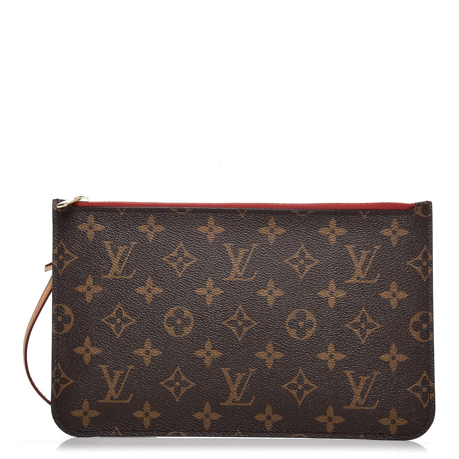 Louis Vuitton Monogram Neverfull MM GM Pochette Cherry 1 of 7