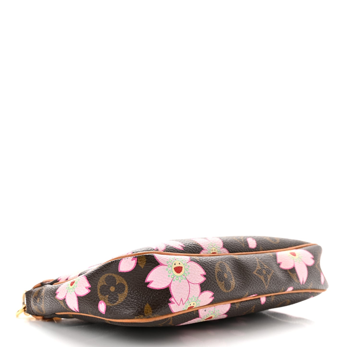 Monogram Cherry Blossom Pochette Accessories Brown