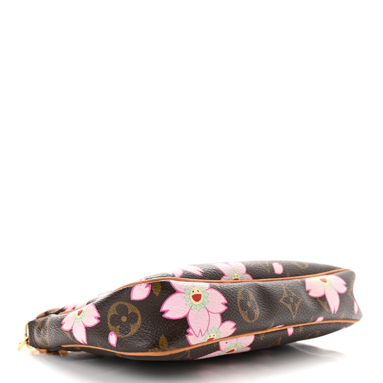 Louis Vuitton Monogram Cherry Blossom Pochette Accessories Brown 4 of 9