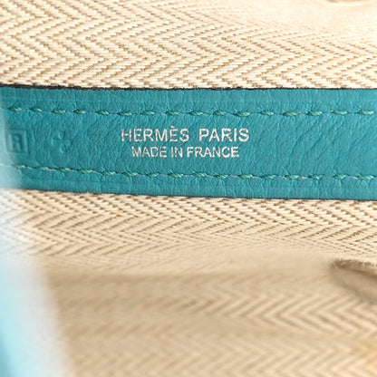 Hermes Vache Country Garden Party 36 MM Turquoise 6 of 21