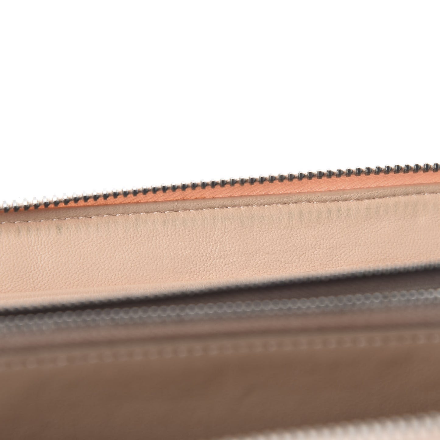 Nappa Intrecciato Zip Around Wallet Mink