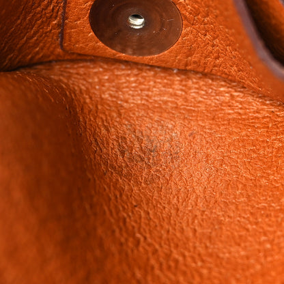 Hermes Peau Porc Bastia Coin Purse Toffee 9 of 11