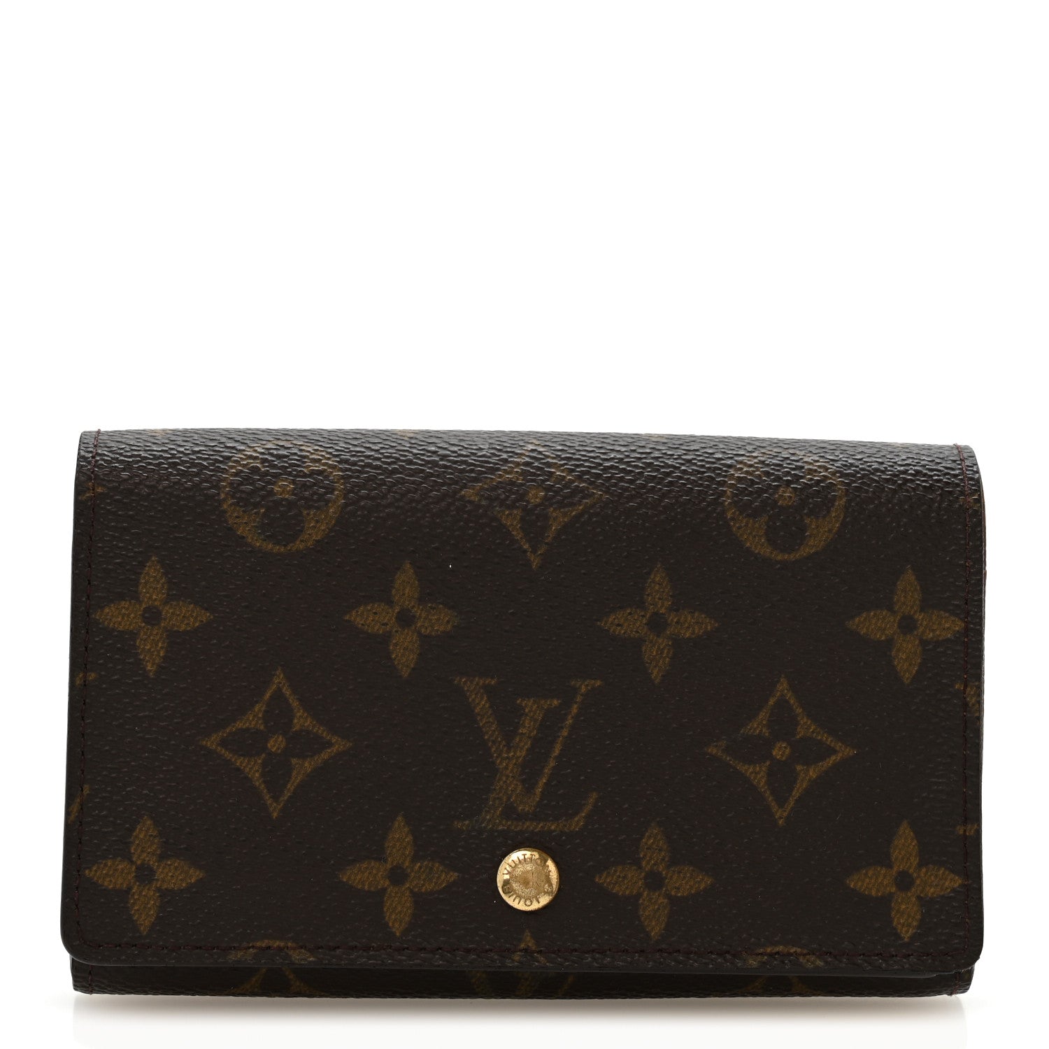 Louis Vuitton Monogram Porte-Monnaie Billets Tresor Wallet 1 of 9