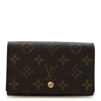 Louis Vuitton Monogram Porte-Monnaie Billets Tresor Wallet 1 of 9
