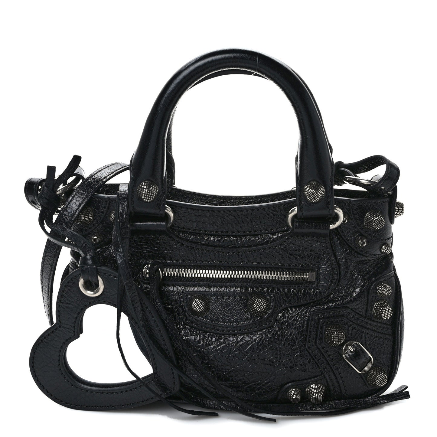 Agneau Arena Neo Cagole Mini Handbag Black