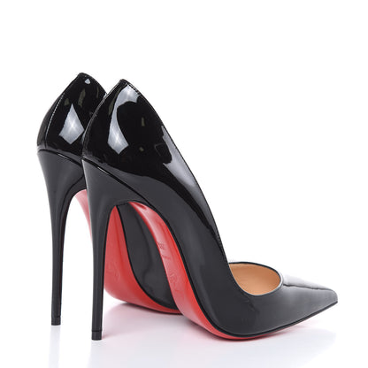 Christian Louboutin Patent So Kate 120 Pumps 39.5 Black 4 of 10
