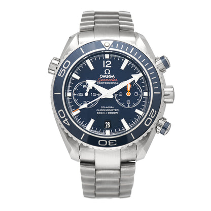 Omega Titanium 45mm Seamaster Planet Ocean Chronograph Automatic Watch Blue 232.90.46.51.03.001 1 of 5