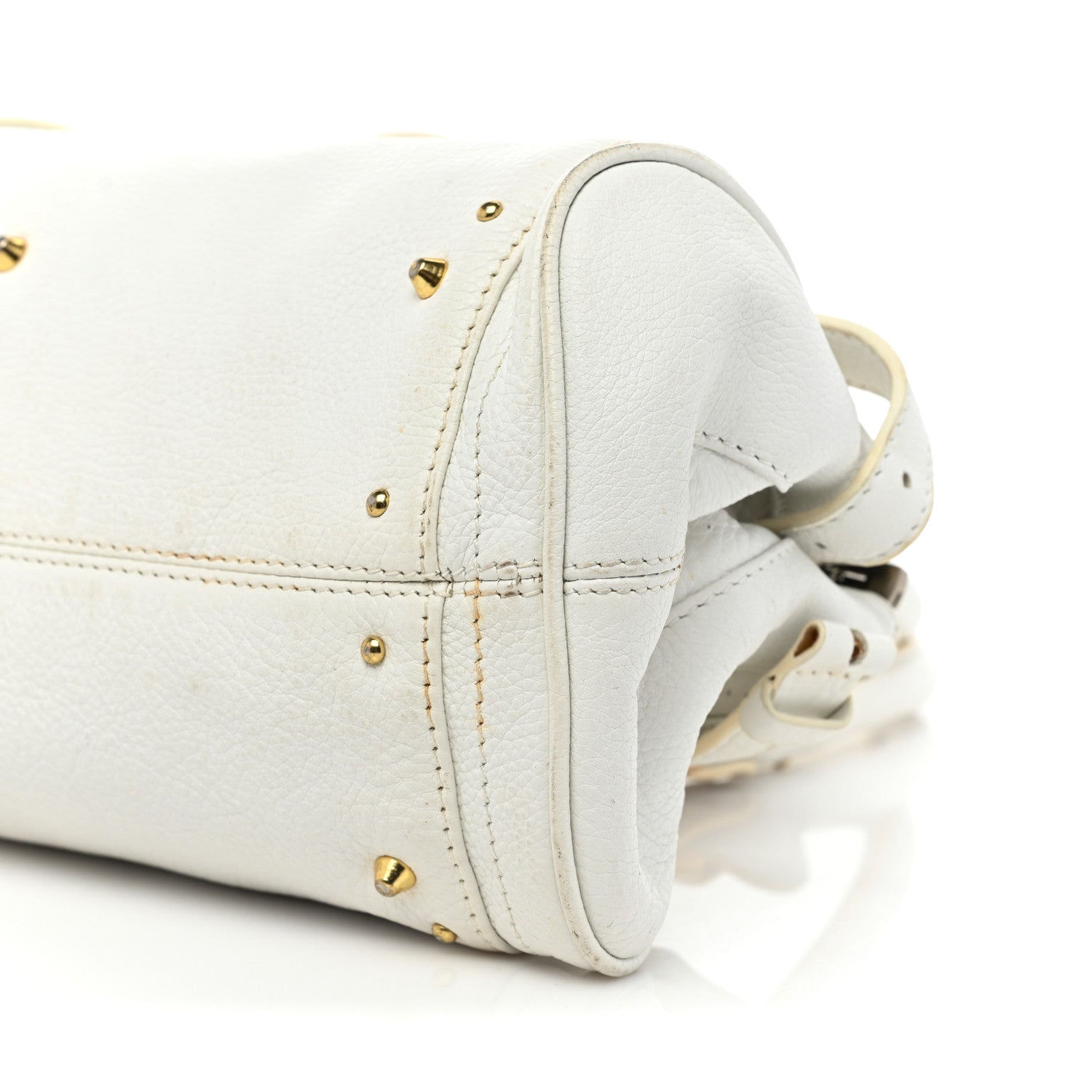 Chloe Calfskin Small Paddington Satchel White 8 of 18