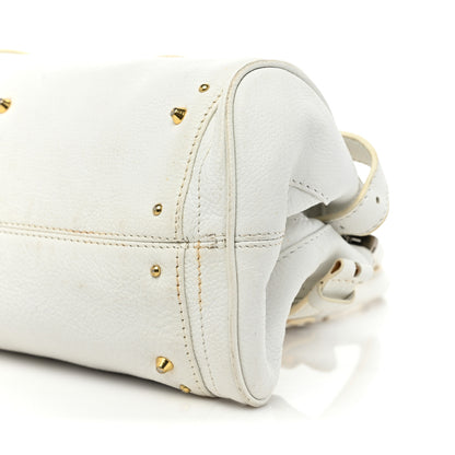 Chloe Calfskin Small Paddington Satchel White 8 of 18