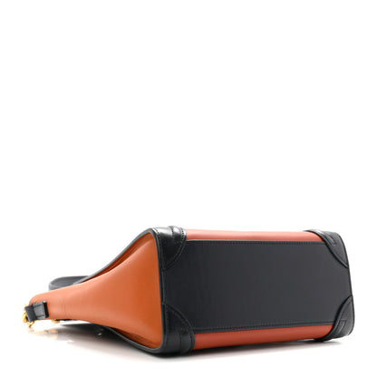 Celine Smooth Calfskin Nano Tri-Color Luggage Brick 4 of 9