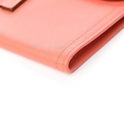 Hermes Epsom Jige PM Clutch Crevette 9 of 10