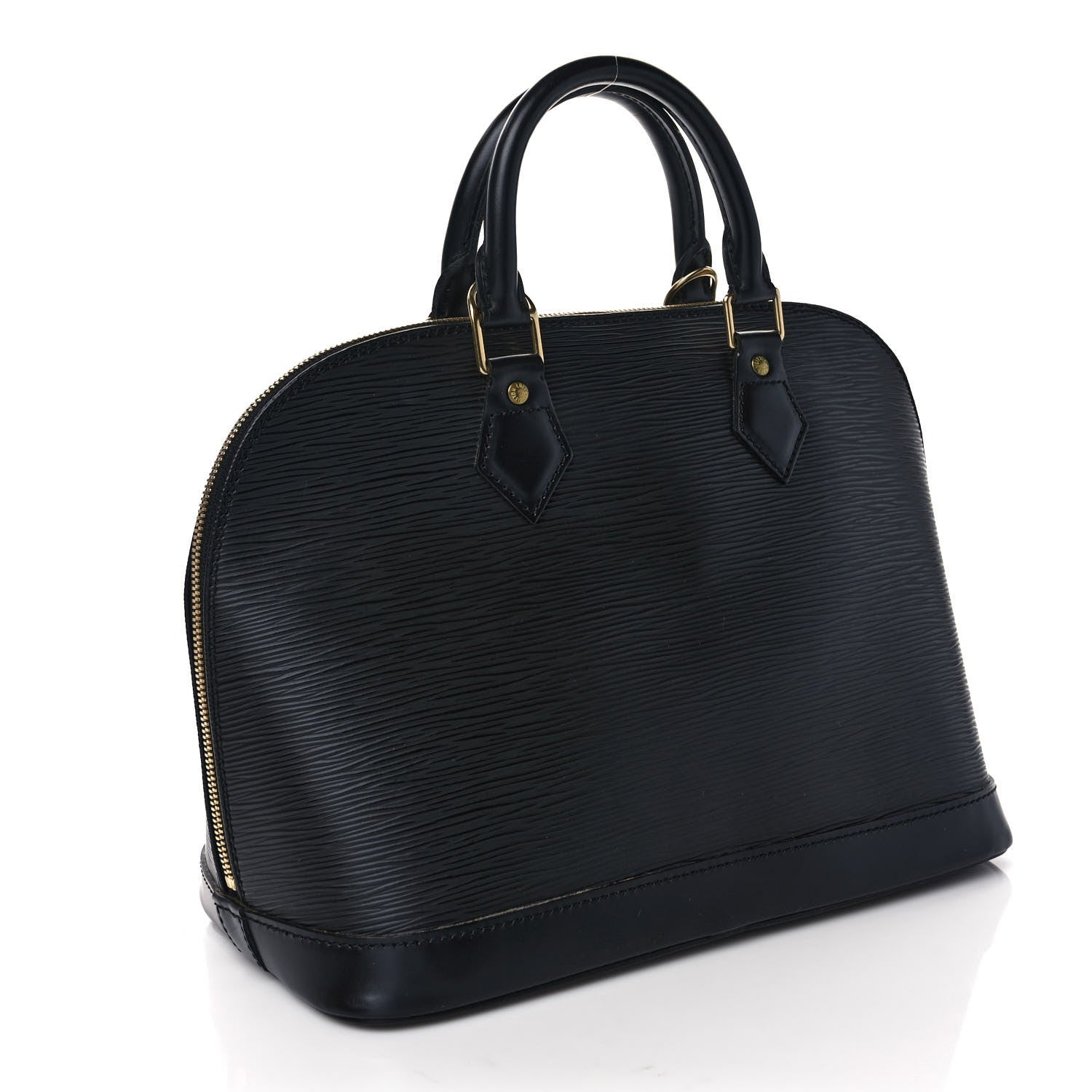 Louis Vuitton Epi Alma PM Black 3 of 10