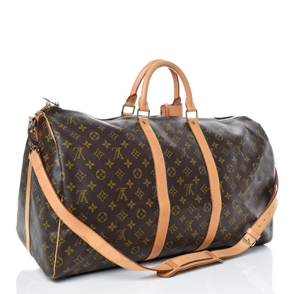 Louis Vuitton Monogram Keepall Bandouliere 55 4 of 16