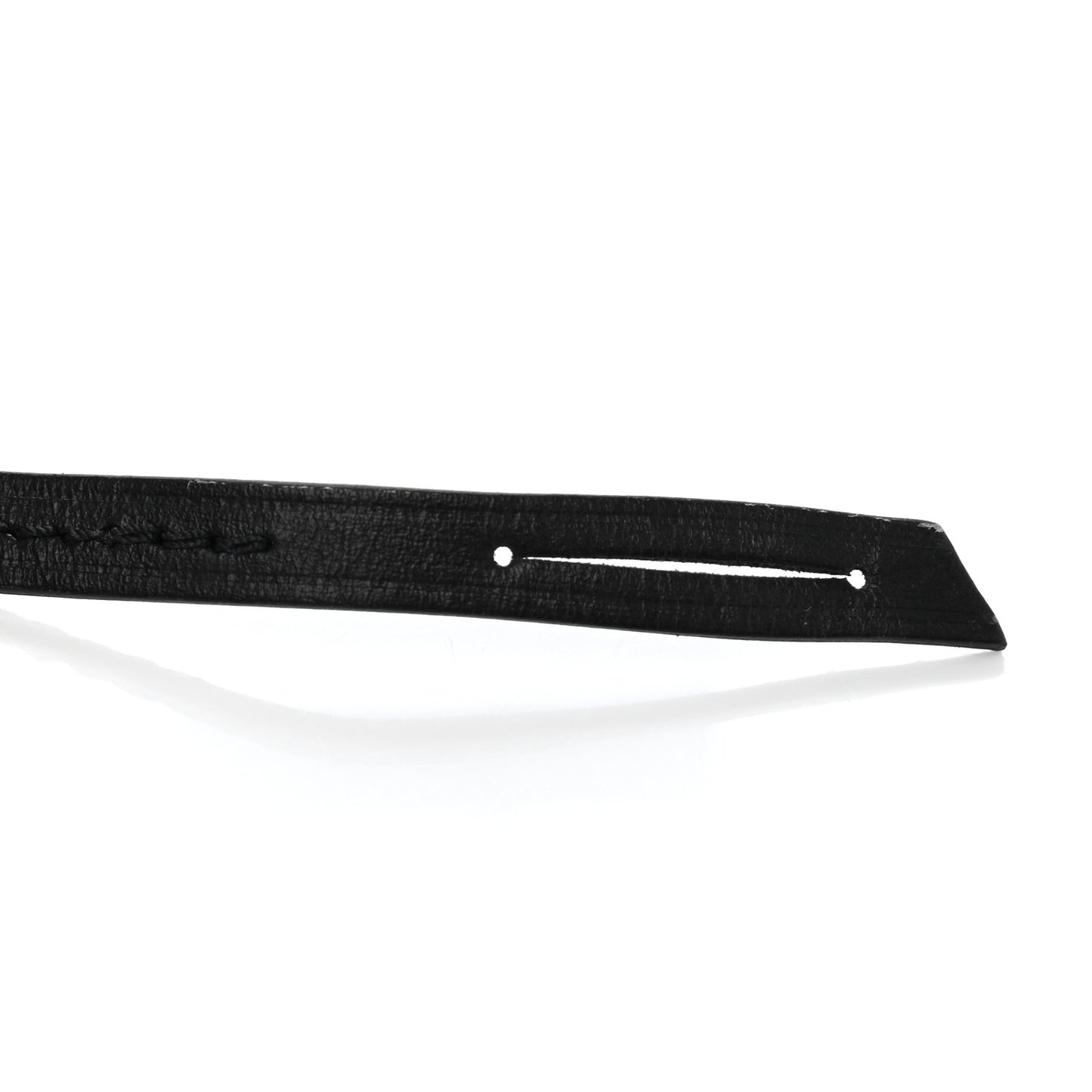 Calfskin Pochette Accessories Strap Black
