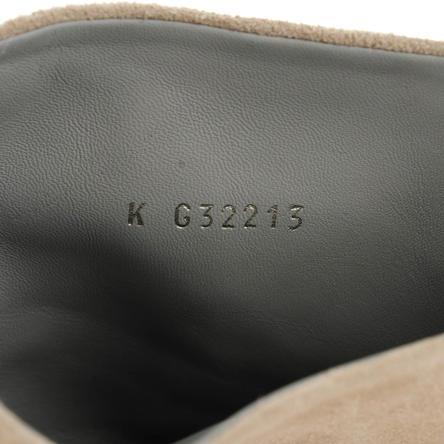 Suede Calfskin CC Short Boots 39 Beige