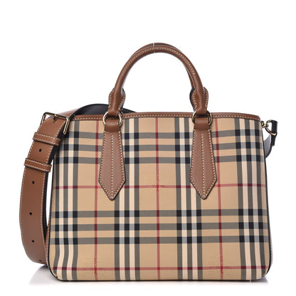 Burberry Horseferry Check Medium Ballingdon Tote Honey Tan 1 of 9