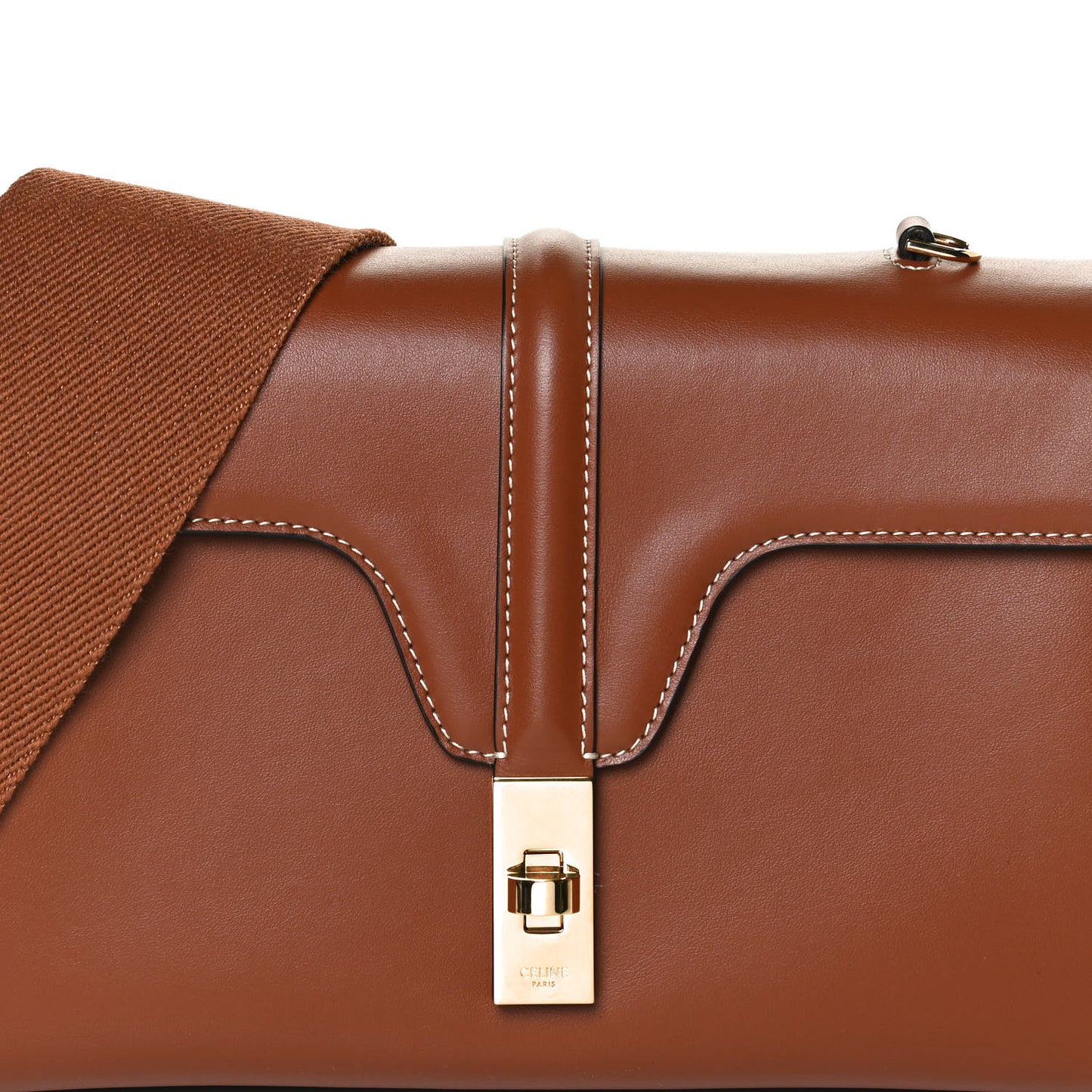 Smooth Calfskin Teen Soft 16 Shoulder Bag Tan