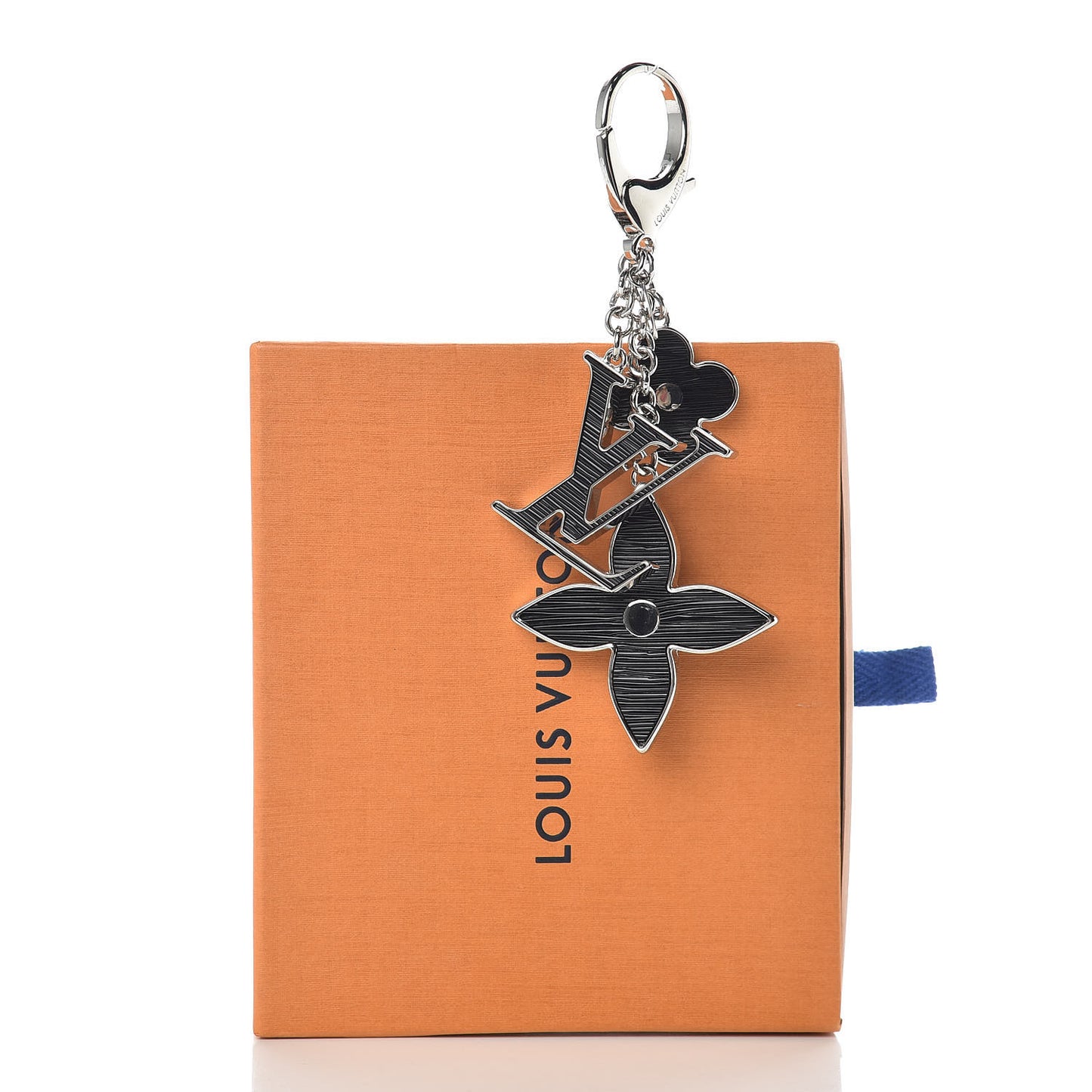 Electric Epi Fleur d'Epi Bag Charm Black