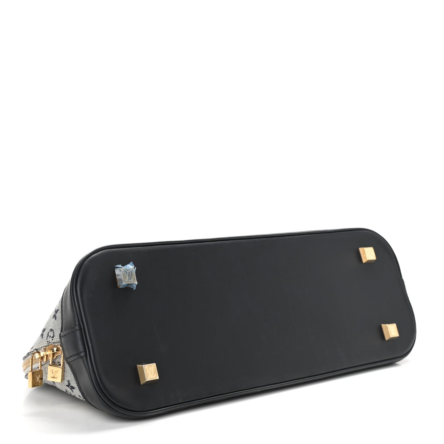 Louis Vuitton Mini Monogram Alma Long Blue 4 of 10