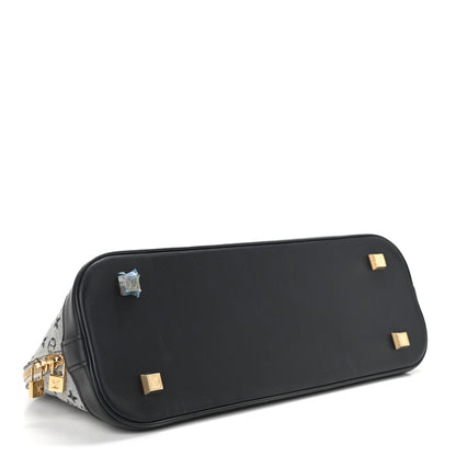 Louis Vuitton Mini Monogram Alma Long Blue 4 of 10