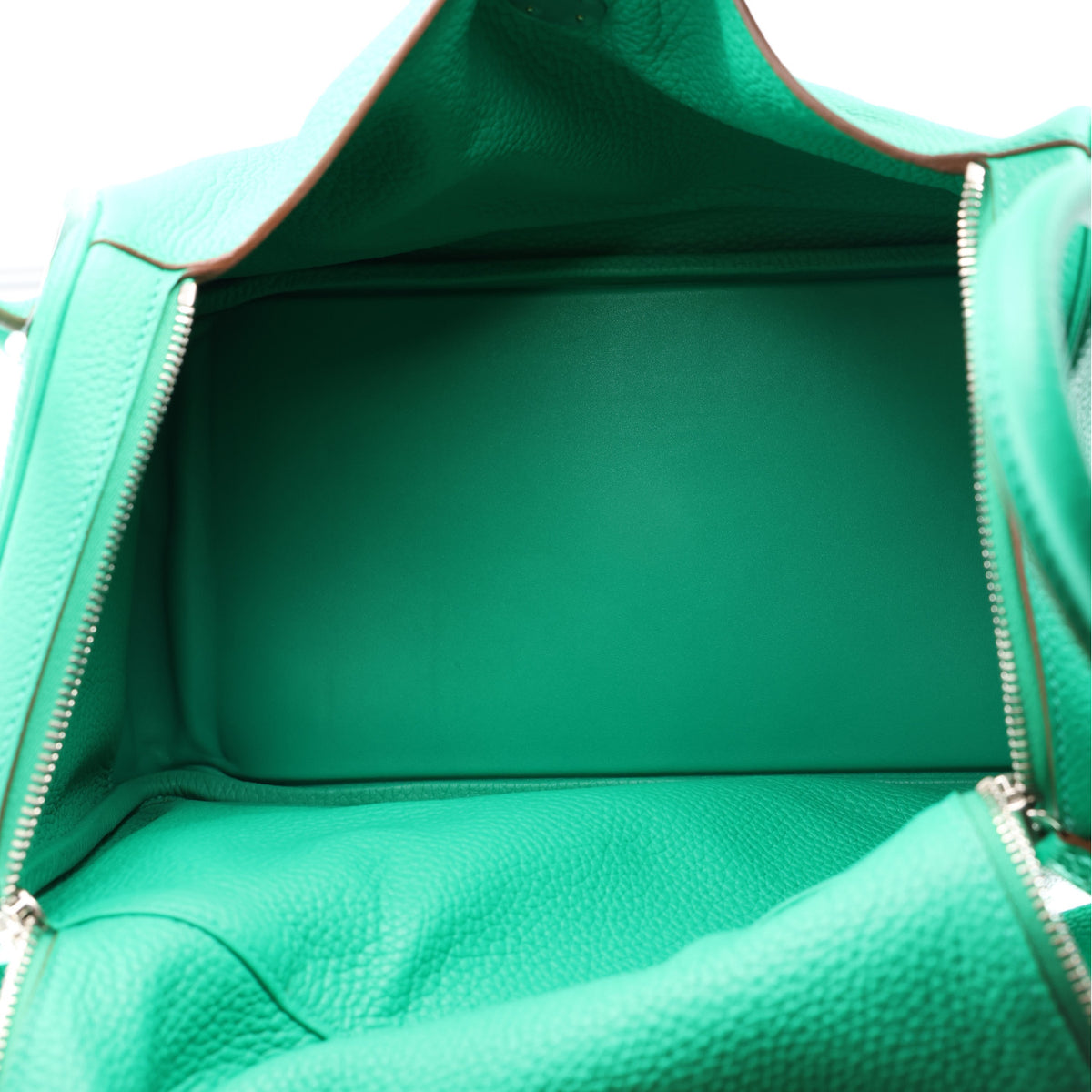 Hermes Taurillon Clemence Lindy 34 Menthe 5 of 10