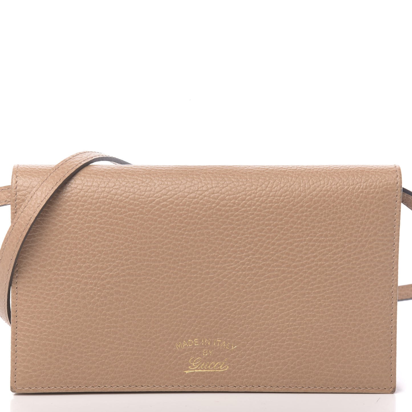 Dollar Calfskin Mini Swing Wallet Bag Camelia Mineral Blue