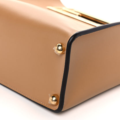Fendi Vitello King Small Fendi Way Tote Miele Scuro 12 of 12