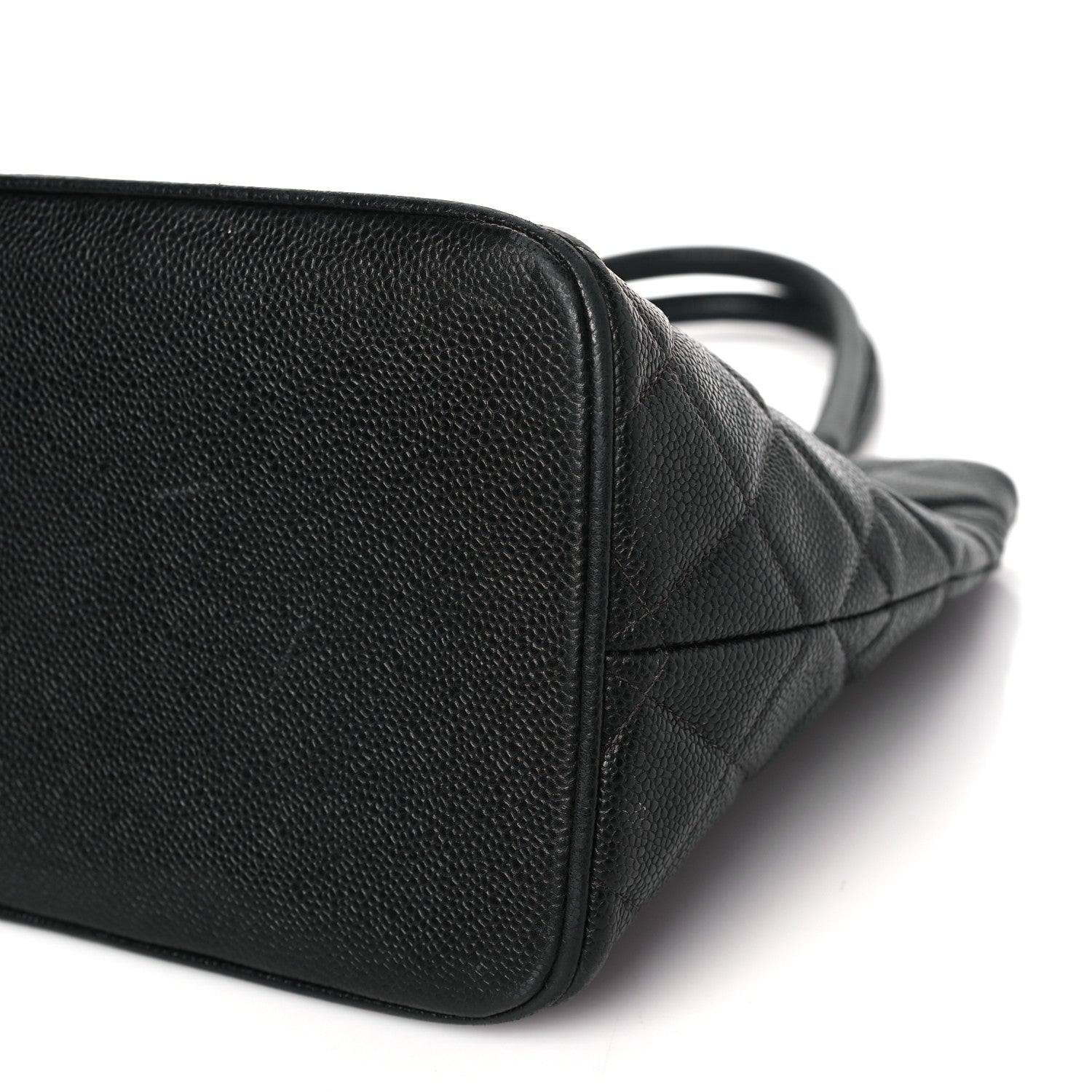 Chanel Caviar Quilted Medallion Tote Black 10 of 12